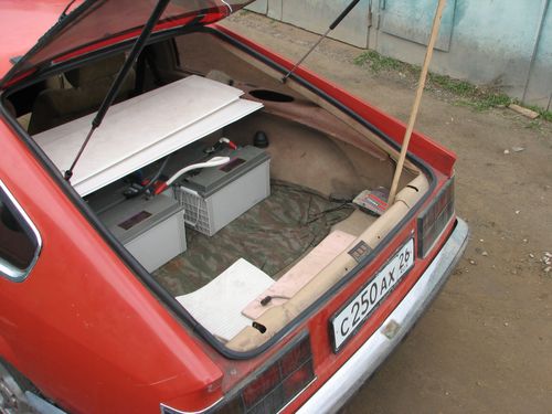 Opel Monza электро - задний батарейный отсек