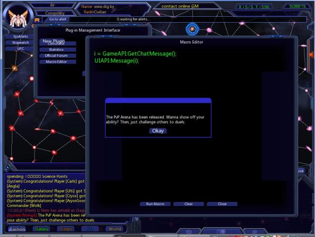 Galaxy Online MacroEditor plugin Galaxy Online MacroEditor plugin