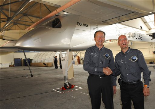 Solarimpulse - рекордный электросамолет для кругосветного перелета Solarimpulse - рекордный электросамолет для кругосветного перелета